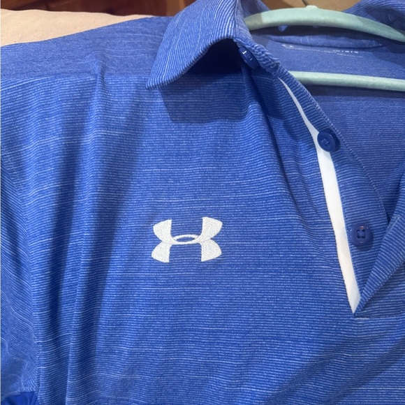 Under Armour Heat gear  Men's Southern University Polo shirt with Logo NWT Large - Picture 5 of 11